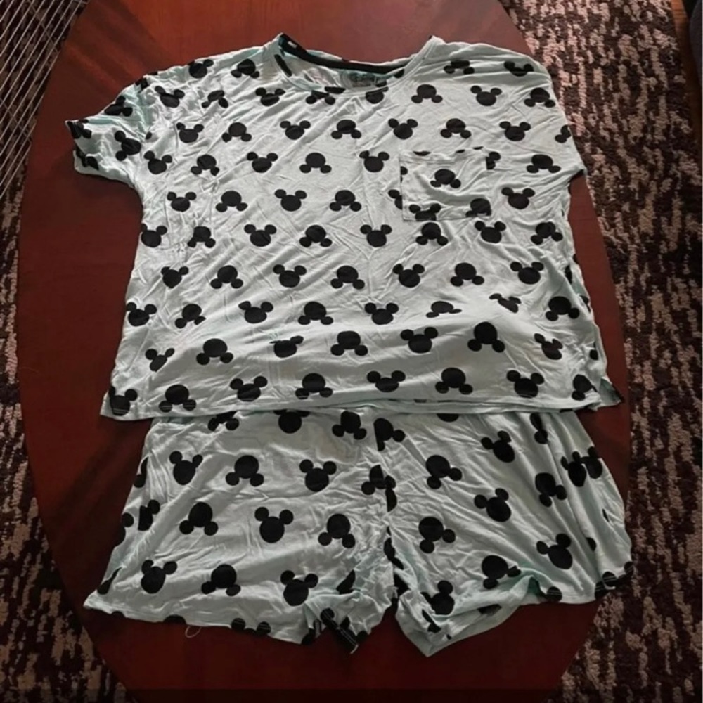 Three pairs of Disney pajama short sets